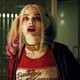 Margot Robbie as Harley Quinn.